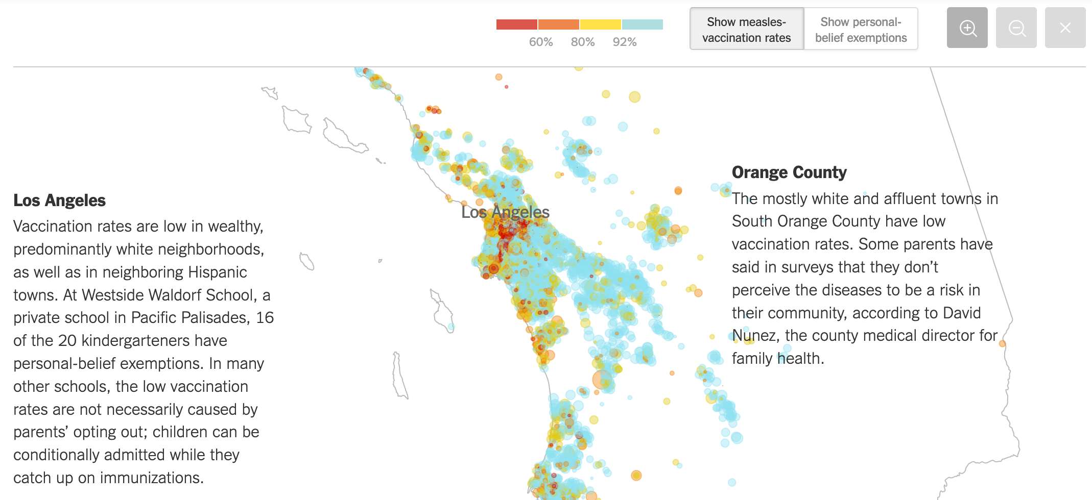 NYT LA vaccinations